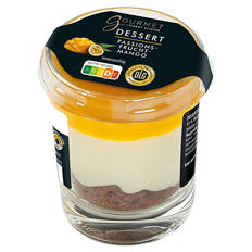 Dessert, Passionsfrucht-Mango