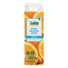 Pure Smooth Orange Juice From Concentrate