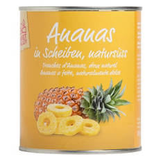 Ananas in Scheiben