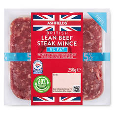 British Lean Beef Steak Mince 5% Fat