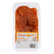 Leichte Steaks, Hühner-Minutensteaks