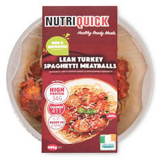 Lean Turkey Spaghetti Meatballs