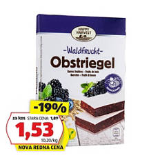 Sadne rezine, gozdni sadeži