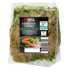 Hähnchensteaks, mariniert, 550 g, Französische Kräuter