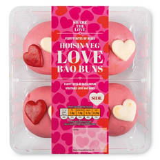 Valentine's Day Bao Buns Hoisin Veg