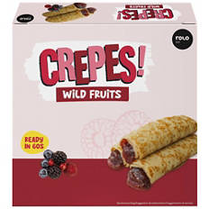 Crêpes surgelées, fruits des bois