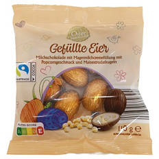 Gefüllte Eier 110 g, Popcorn