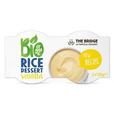 Bio rizsdesszert, vaníliás, 2 x 130 g
