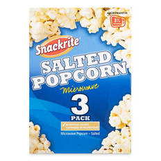Microwave Salted Popcorn 3 Pack