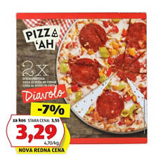 Pizza iz krušne peči, diavolo