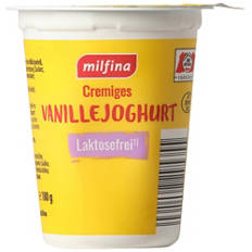 Yogurt alla frutta, vaniglia