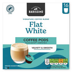 Signature Blend Flat White Coffee Pods 16 Pack