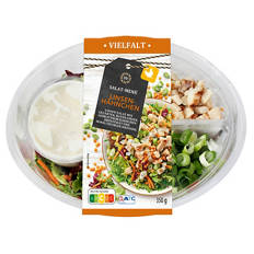 Salat-Menü Vielfalt 350 g, Linsen-Hähnchen