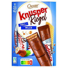 Schoko-Knusper-Riegel 180 g, Vollmilch