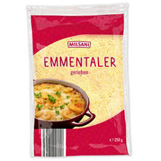 Emmentaler, gerieben