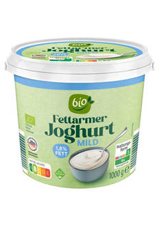 Bio-Naturjoghurt 1 kg, 1,8 % Fett