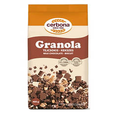 Granola, tejcsokoládés-kekszes, 450 g