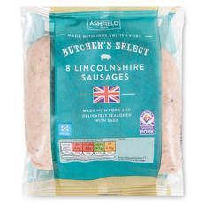 Lincolnshire Sausages 8 Pack