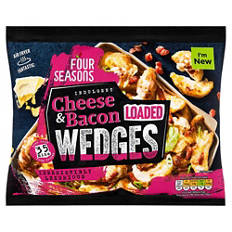 Cheesy Wedges with Bacon