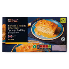 Banana Blonde Sponge Pudding