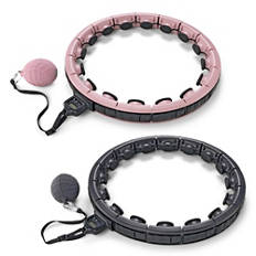 Okos hula hoop karika, rózsaszín