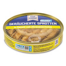 Geräucherte Sprotten, Zitrone