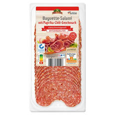 Baguette Salami 100 g, Paprika-Chili