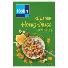 Hafermüsli 500 g, Honig & Nuss