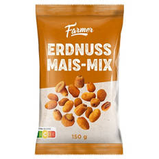 Erdnüsse trockengeröstet 150 g, Erdnuss-Mais