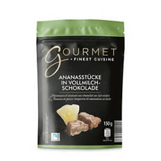 Schokofrüchte, Ananas