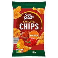 Chips 200 g, Paprika