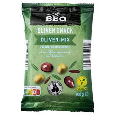 Olivensnack 100 g, Oliven-Mix