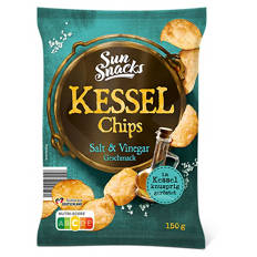 Kessel Chips 150 g, Salt & Vinegar