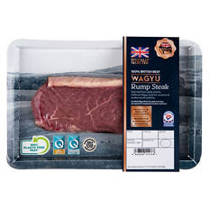 100% British Beef Wagyu Rump Steak