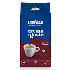 Őrölt kávé, Crema e Gusto, Ricco, 250 g