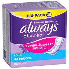 Assorbenti per incontinenza Discreet, long