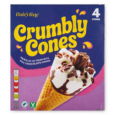 Crumbly Cones 4 Pack