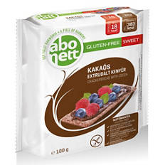 Extrudált kenyér, kakaós, 100 g