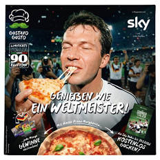 Pizza Gustavo Gusto 410 g, Margherita
