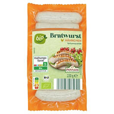Bio-Bratwurstsortiment, Hähnchen 220 g