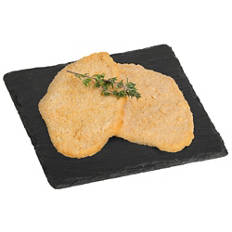 Escalopes de poulet panées