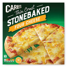 Thin Crust Stonebaked Margherita Pizza