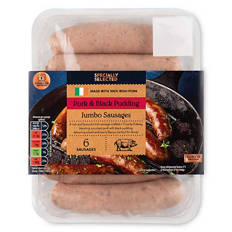 Jumbo Black Pudding Flavoured Sausage