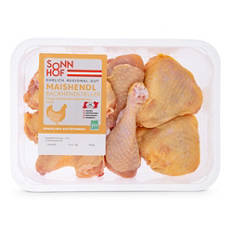 Maishendl-Backhendlteller