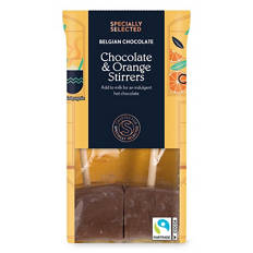 Hot Chocolate Orange Stirrers
