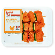 Geflügel-Grillspieße, Huhn
