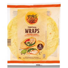 Tortilla wraps, kukoricás, 6 darab