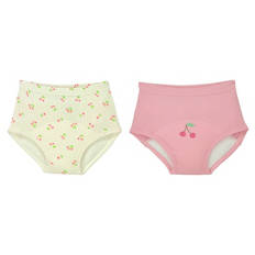 Kinder Trainings-Unterwäsche 2er Pack, Rosa