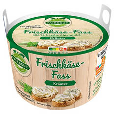 Frischkäse-Fass 200 g, Kräuter