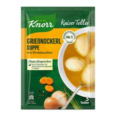 Kaiserteller/Feinschmeckersauce, Grießnockerl